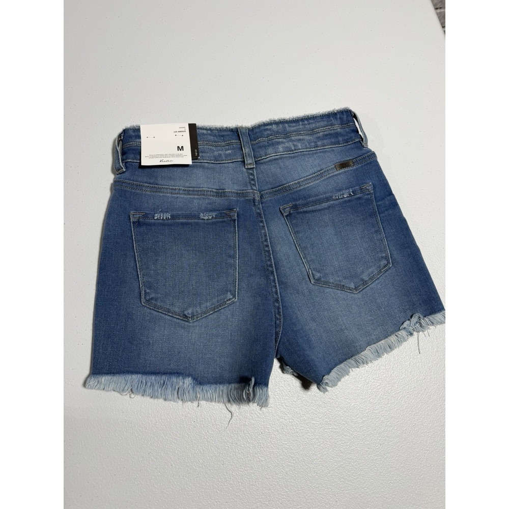 KanCan Womens High Rise Denim Shorts Medium Size M - Picture 3 of 8